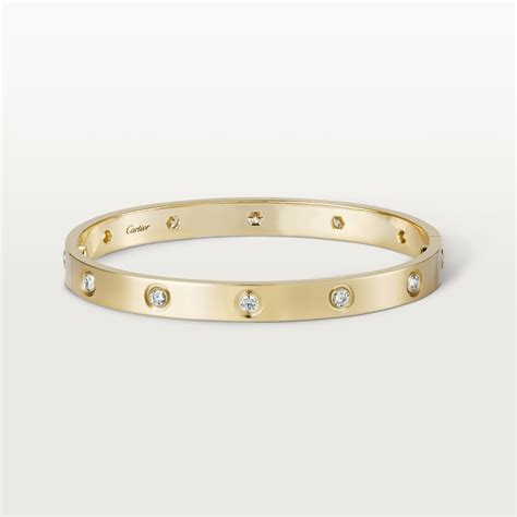 cartier love bracelet 6 diamonds|cartier love bracelet no diamonds.